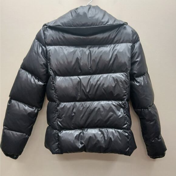 Michael Kors Full Zip High Neck Quilted Puffer Jacket Black w/black hardware Med - Picture 2 of 10